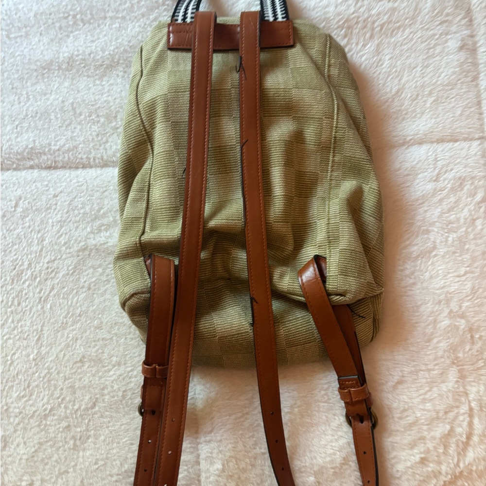 Stylish Tan Backpack - Picture 2 of 5